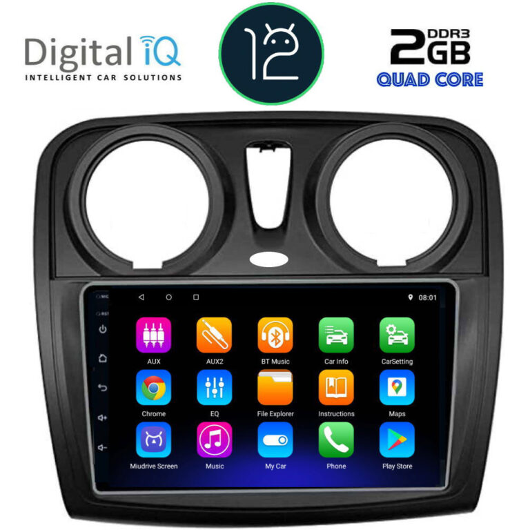 DIGITAL IQ RTB 2112_GPS (9inc) MULTIMEDIA TABLET OEM DACIA DOKKER 2012> - Image 2