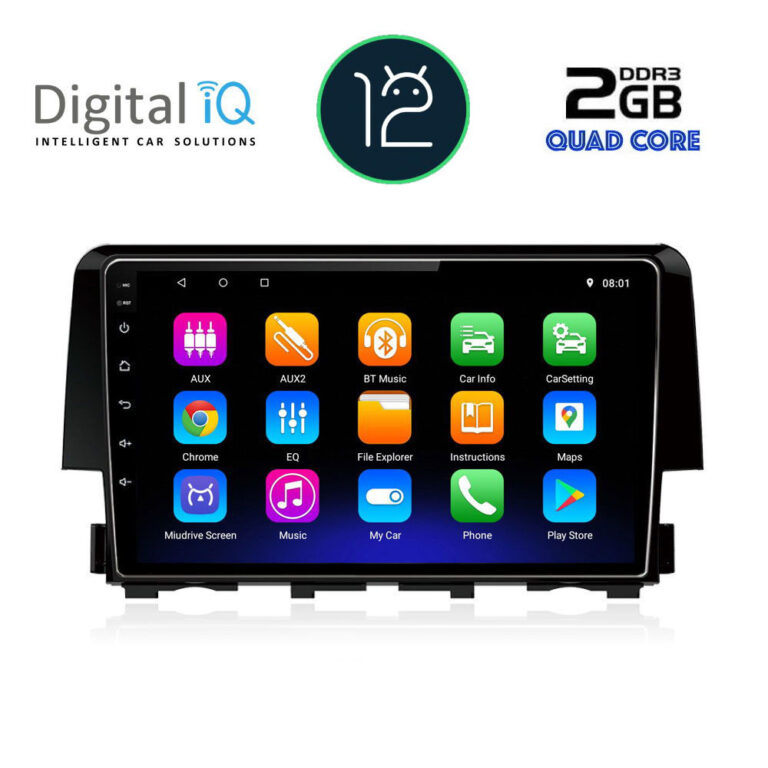 DIGITAL IQ RTB 2191_GPS (9inc) MULTIMEDIA TABLET OEM HONDA CIVIC mod. 2016> - Image 2