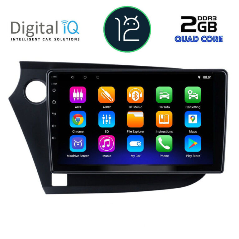 DIGITAL IQ RTB 2205_GPS (9inc) MULTIMEDIA TABLET OEM HONDA INSIGHT mod. 2009-2014 - Image 2