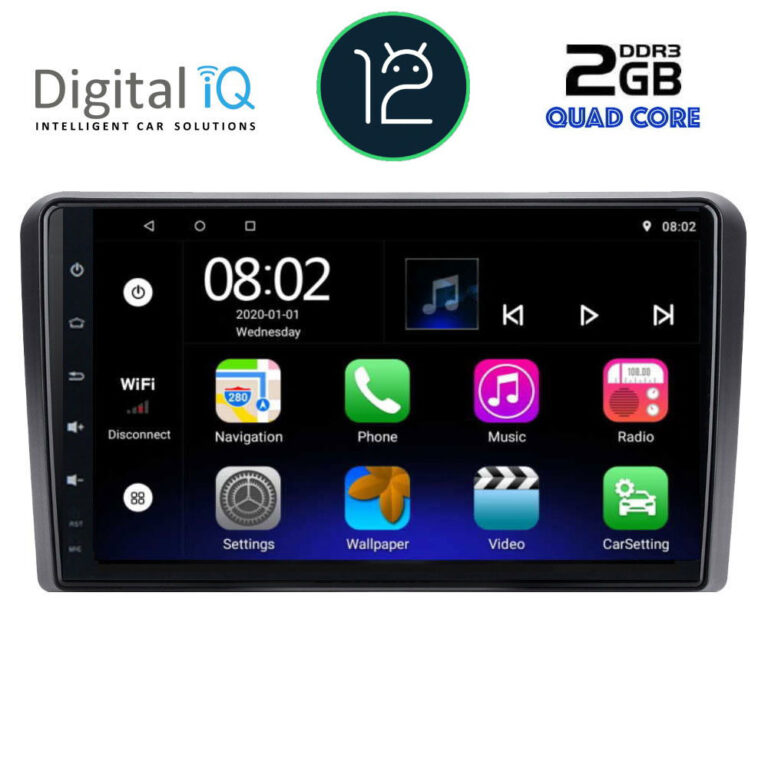 DIGITAL IQ RTB 2221_GPS (9inc) MULTIMEDIA TABLET OEM HYUNDAI H1 mod. 2007>