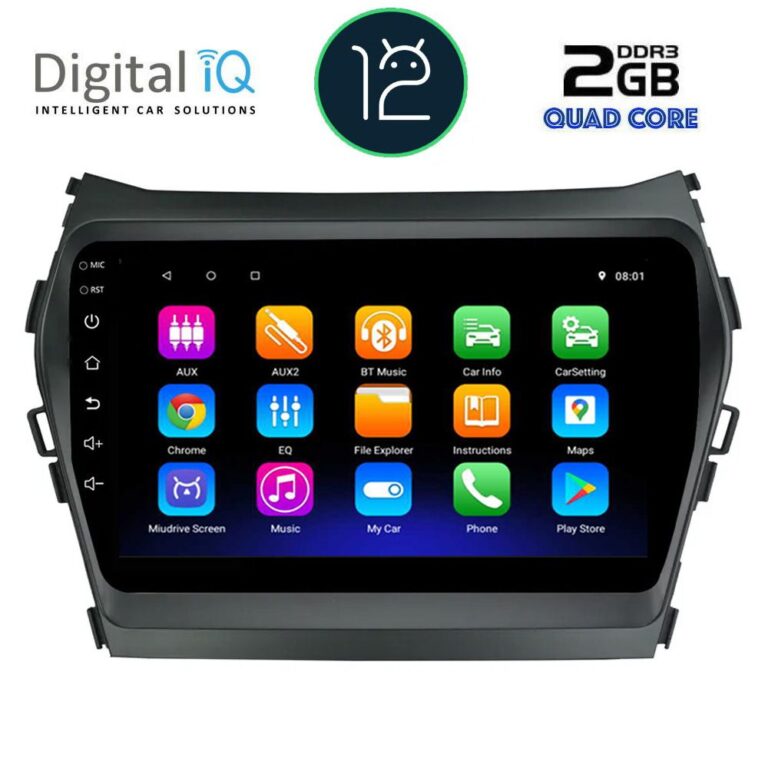 DIGITAL IQ RTB 2238_GPS (9inc) MULTIMEDIA TABLET OEM HYUNDAI IX45 mod. 2013-2017 - Image 2