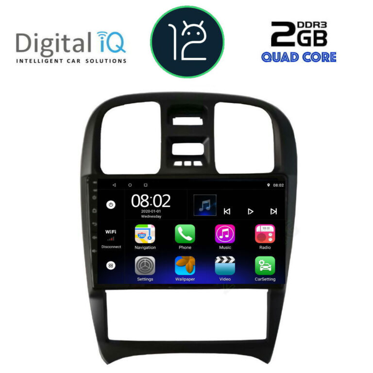 DIGITAL IQ RTB 2247_GPS (9inc) MULTIMEDIA TABLET OEM HYUNDAI SONATA mod. 2000-2006