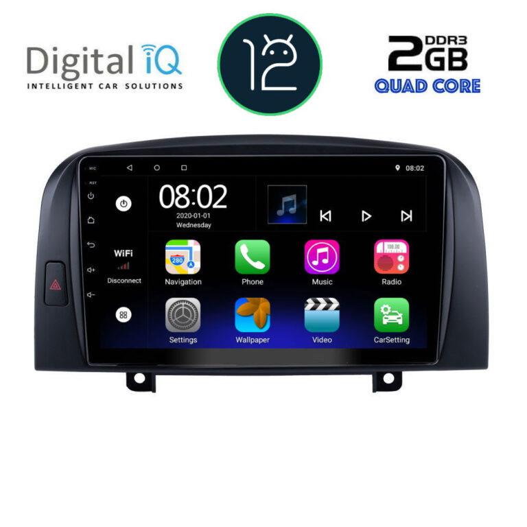 DIGITAL IQ RTB 2248_GPS (9inc) MULTIMEDIA TABLET OEM HYUNDAI  SONATA mod. 2006-2009