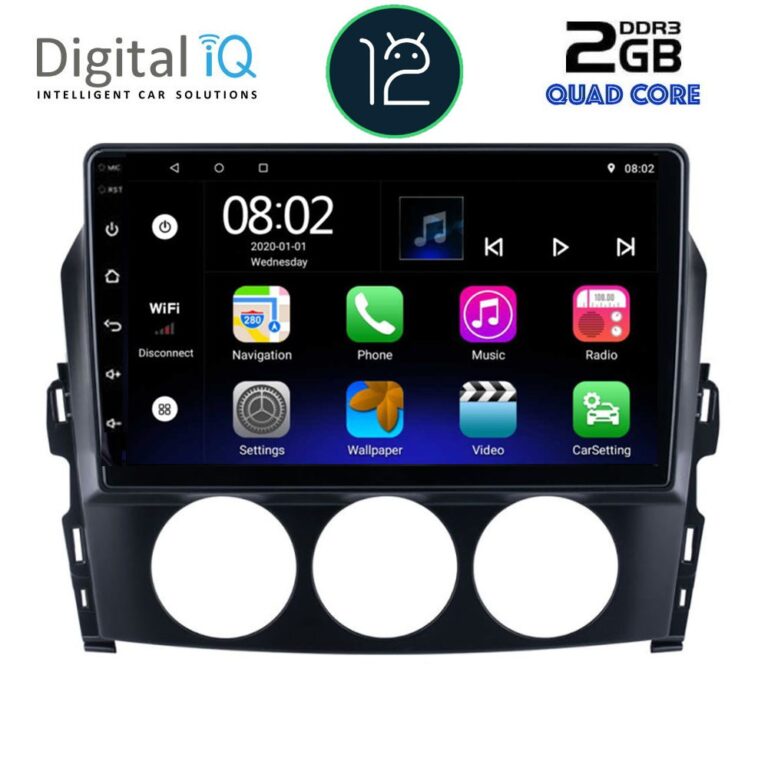 DIGITAL IQ RTB 2392_GPS (9inc) MULTIMEDIA TABLET OEM MAZDA MX5 mod. 2005-2015