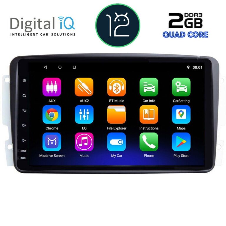 DIGITAL IQ RTB 2401_GPS (9inc) MULTIMEDIA TABLET OEM MERCEDES CLK (W209) mod. 2000-2004 - Image 2