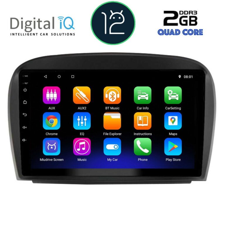 DIGITAL IQ RTB 2427_GPS (9inc) MULTIMEDIA TABLET OEM MERCEDES SL (R230) FACELIFT mod. 2006-2012 - Image 2