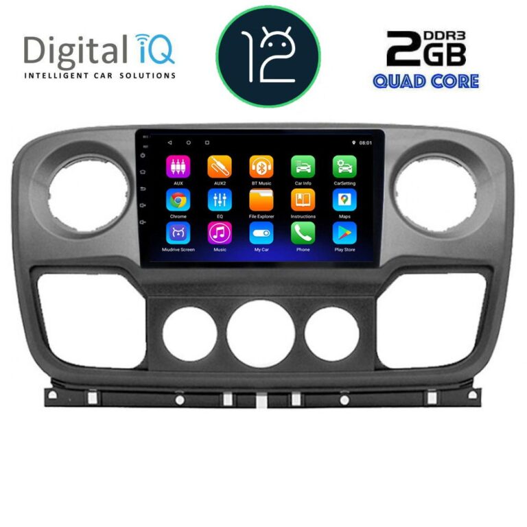 DIGITAL IQ RTB 2463_GPS (10inc) MULTIMEDIA TABLET OEM NISSAN NV400 - OPEL MOVANO - RENAULT MASTER mod. 2010-2020 - Image 2