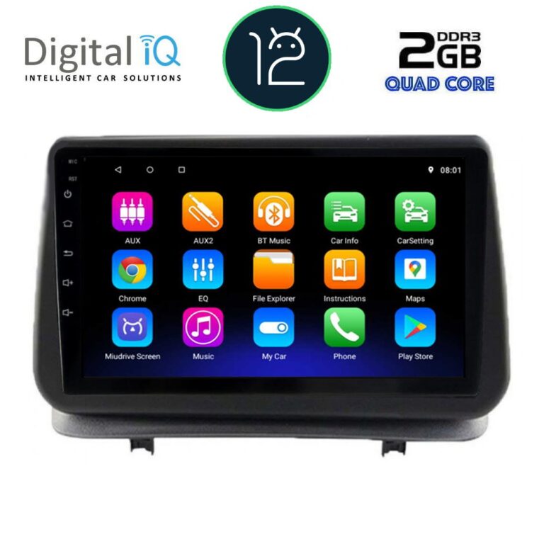 DIGITAL IQ RTB 2543_GPS (9inc) MULTIMEDIA TABLET OEM RENAULT CLIO mod. 2005-2011 - Image 2