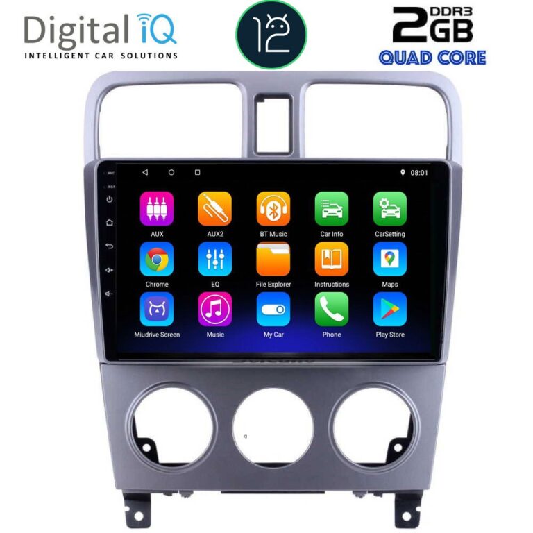 DIGITAL IQ RTB 2661_GPS (9inc) MULTIMEDIA TABLET OEM SUBARU FORESTER  mod. 2002-2008 - Image 2