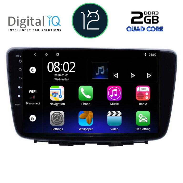 DIGITAL IQ RTB 2672_GPS (9inc) MULTIMEDIA TABLET OEM SUZUKI BALENO mod. 2016>