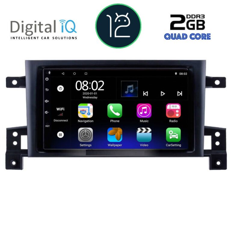 DIGITAL IQ RTB 2696_GPS (9inc) MULTIMEDIA TABLET OEM SUZUKI GRAND VITARA mod. 2005-2015