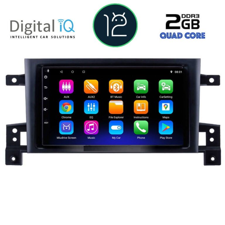 DIGITAL IQ RTB 2696_GPS (9inc) MULTIMEDIA TABLET OEM SUZUKI GRAND VITARA mod. 2005-2015 - Image 2