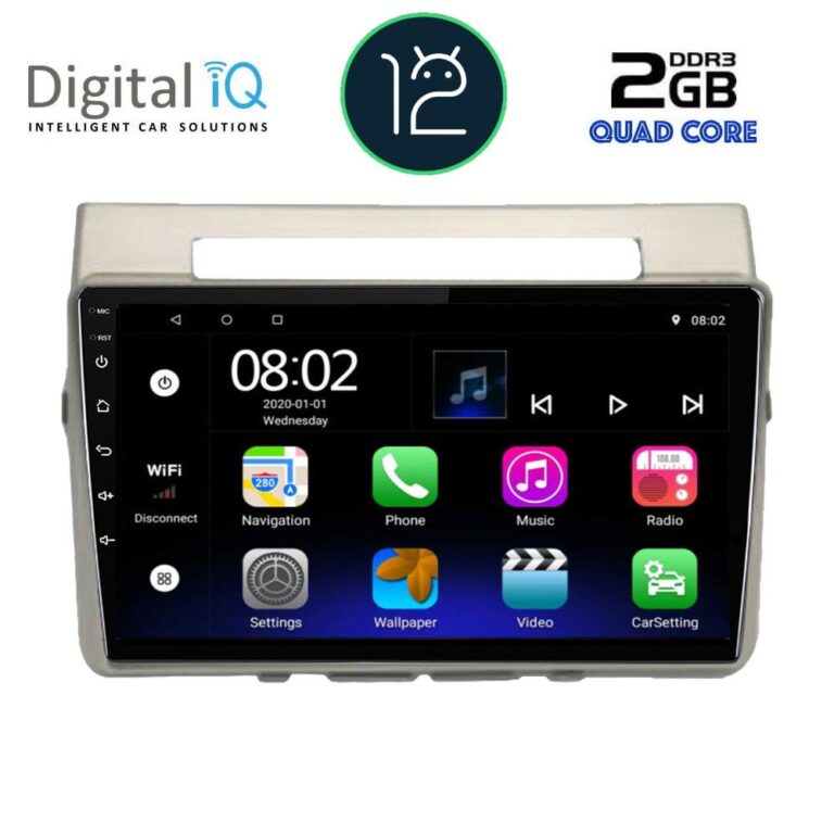 DIGITAL IQ RTB 2711_GPS (9inc) MULTIMEDIA TABLET OEM TOYOTA COROLLA VERSO mod. 2004-2009