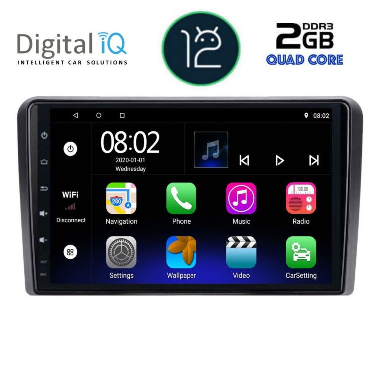 DIGITAL IQ RTB 2740_GPS (10inc) MULTIMEDIA TABLET OEM SEAT - SKODA - VW mod. 2004-2014