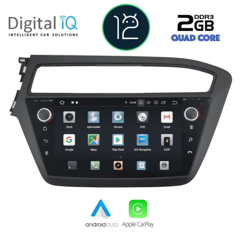 DIGITAL IQ X418_CPA (9''_DECK) MULTIMEDIA OEM HYUNDAI i20 mod. 2019-2021 - Image 2