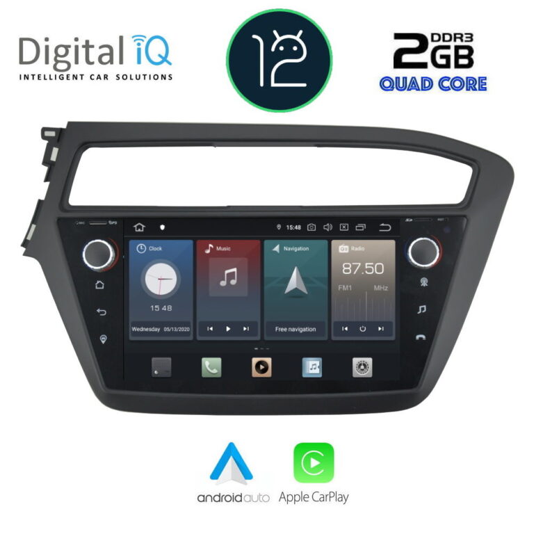 DIGITAL IQ X418_CPA (9''_DECK) MULTIMEDIA OEM HYUNDAI i20 mod. 2019-2021