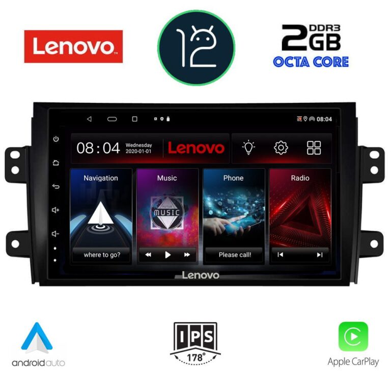 LENOVO LND 4688_CPA (9inc) MULTIMEDIA TABLET OEM FIAT SEDICI – SUZUKI SX4 mod. 2005-2013