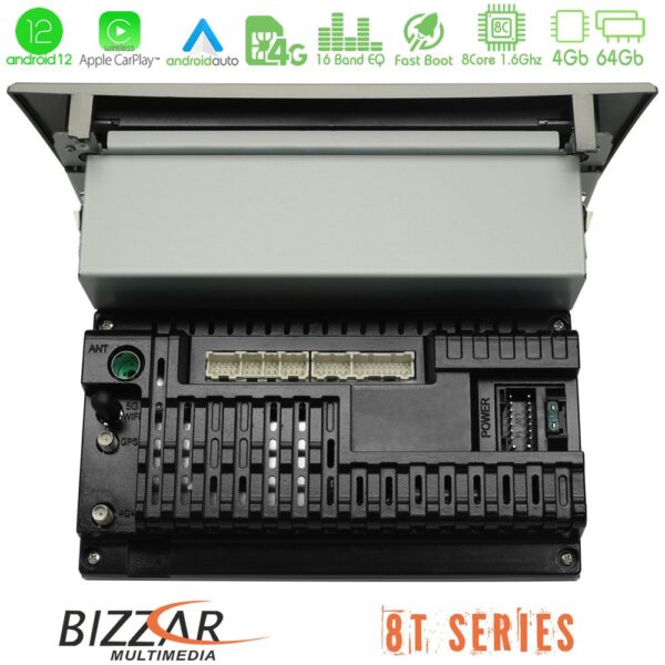 Bizzar OEM Alfa Romeo Mito 8core Android12 4+64GB Navigation Multimedia Deckless 7" με Carplay/AndroidAuto - Image 2