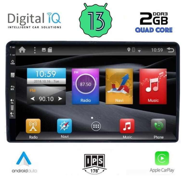 DIGITAL IQ BXH 3081_CPA (9inc) MULTIMEDIA TABLET for CITROEN – PEUGEOT mod. 2008-2018 - Image 2