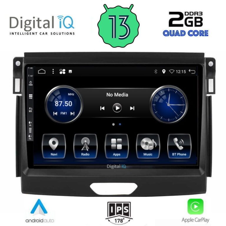 DIGITAL IQ BXH 3173_CPA (9inc) MULTIMEDIA TABLET for FORD RANGER mod. 2018>