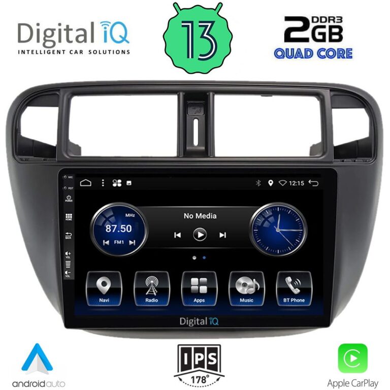 DIGITAL IQ BXH 3186_CPA (9inc) MULTIMEDIA TABLET OEM HONDA CIVIC mod. 1995-2001