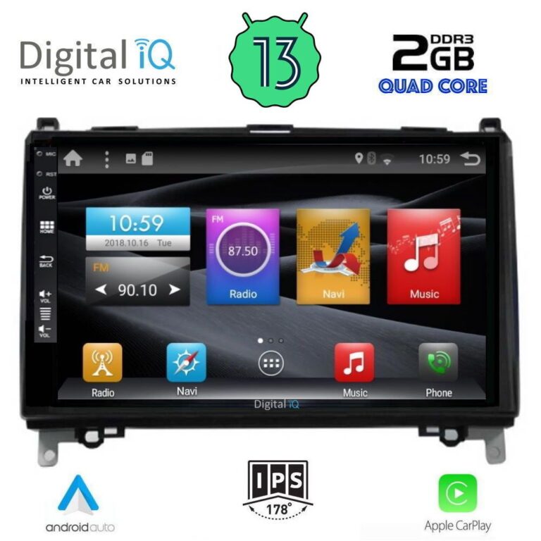 DIGITAL IQ BXH 3400_CPA (9inc) MULTIMEDIA TABLET for MERCEDES A – B -SPRINTER – VITO mod. 2007> - Image 2