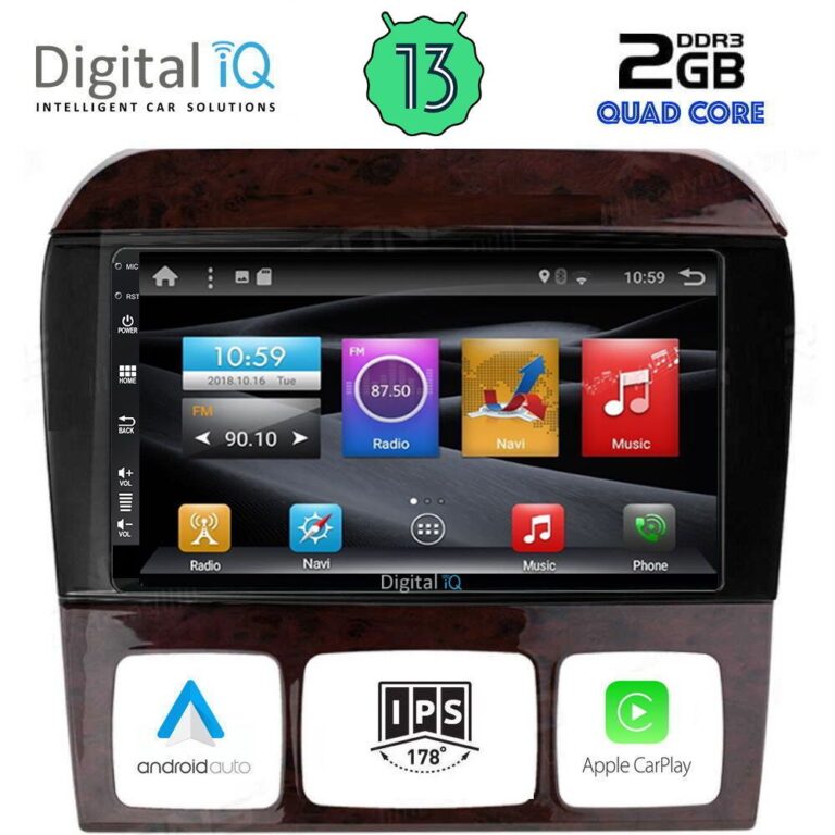 DIGITAL IQ BXH 3426_CPA (9inc) MULTIMEDIA TABLET for MERCEDES S W220 mod. 1998-2005 - Image 2