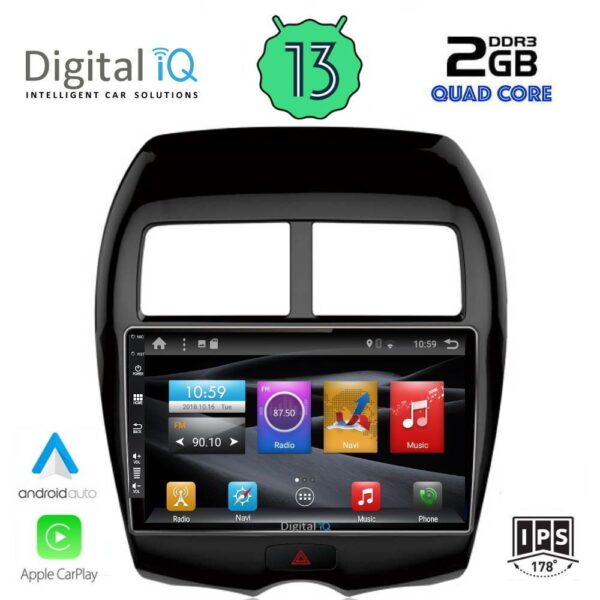 DIGITAL IQ BXH 3430_CPA (10inc) MULTIMEDIA TABLET for MITSUBISHI ASX mod. 2009> - PEUGEOT 4008 mod. 2012-2018 - Image 2