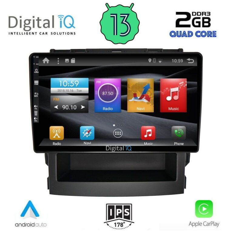 DIGITAL IQ BXH 3664_CPA (9inc) MULTIMEDIA TABLET for SUBARU FORESTER – IMPREZA mod. 2019> - Image 2