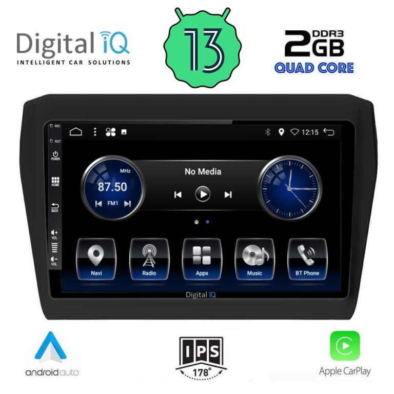 DIGITAL IQ BXH 3686_CPA (9inc) MULTIMEDIA TABLET for SUZUKI SWIFT mod. 2017>