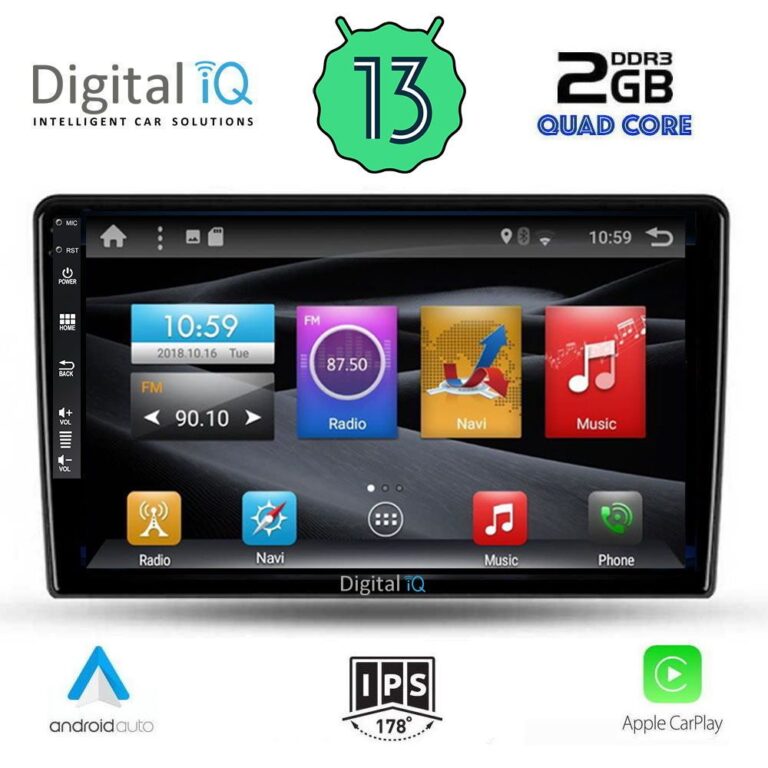 DIGITAL IQ BXH 3702_CPA (9inc) MULTIMEDIA TABLET for TOYOTA AURIS mod. 2007-2012 - Image 2