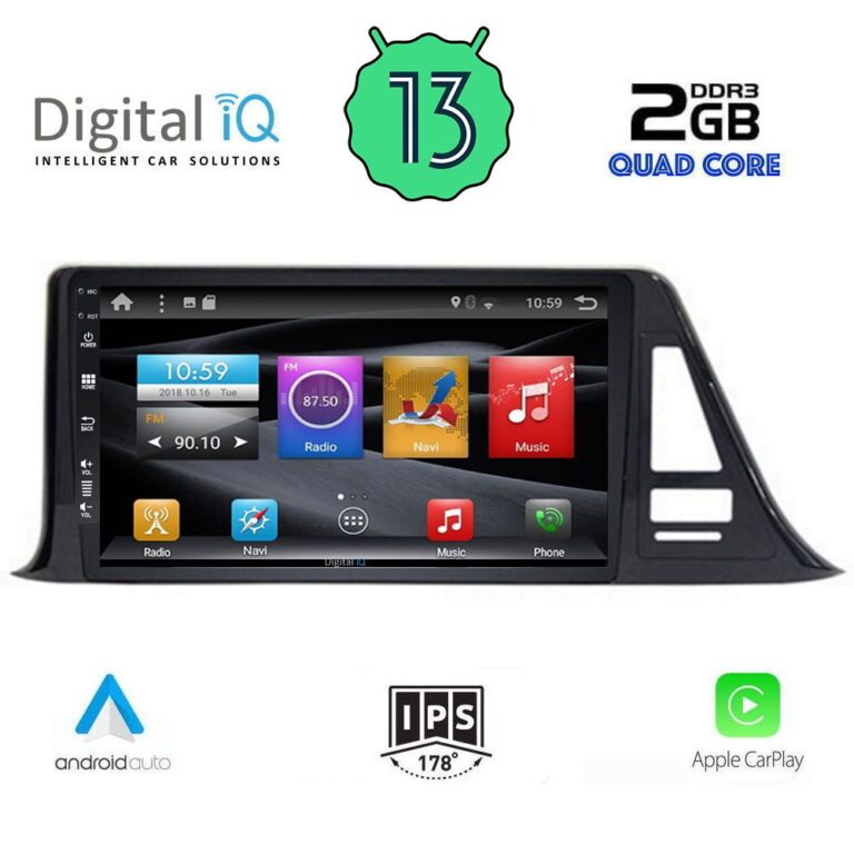 DIGITAL IQ BXH 3709_CPA (9inc) MULTIMEDIA TABLET for TOYOTA CH-R mod. 2017> - Image 2