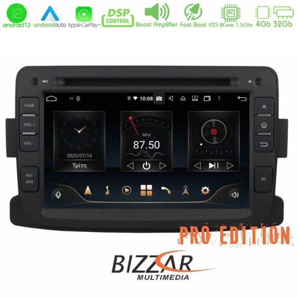 Bizzar OEM Renault Captur/Dacia Duster 2013-2019 8core Android12 4+32GB Navigation Multimedia