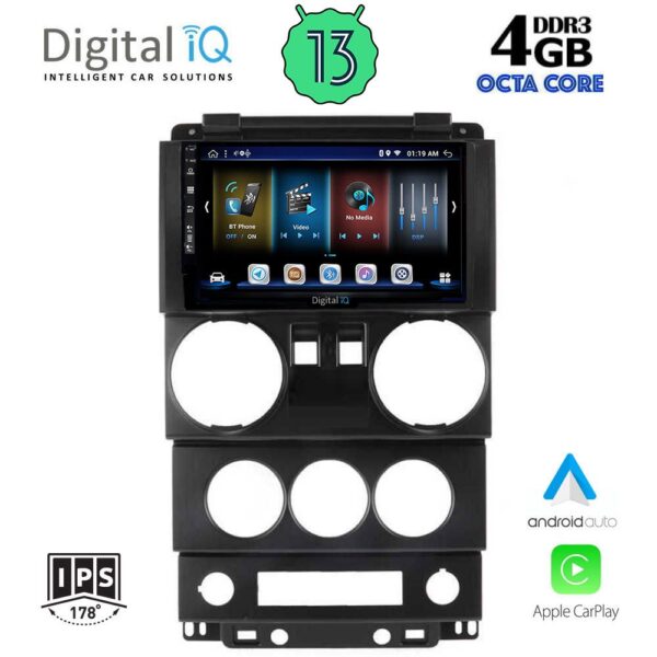 DIGITAL IQ BXD 6293_CPA (9inc) MULTIMEDIA TABLET for JEEP WRANGLER  mod. 2006-2011 - Image 2