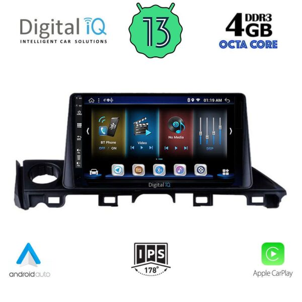 DIGITAL IQ BXD 6379_CPA (9inc) MULTIMEDIA TABLET for MAZDA 6 mod. 2017-2020 - Image 2