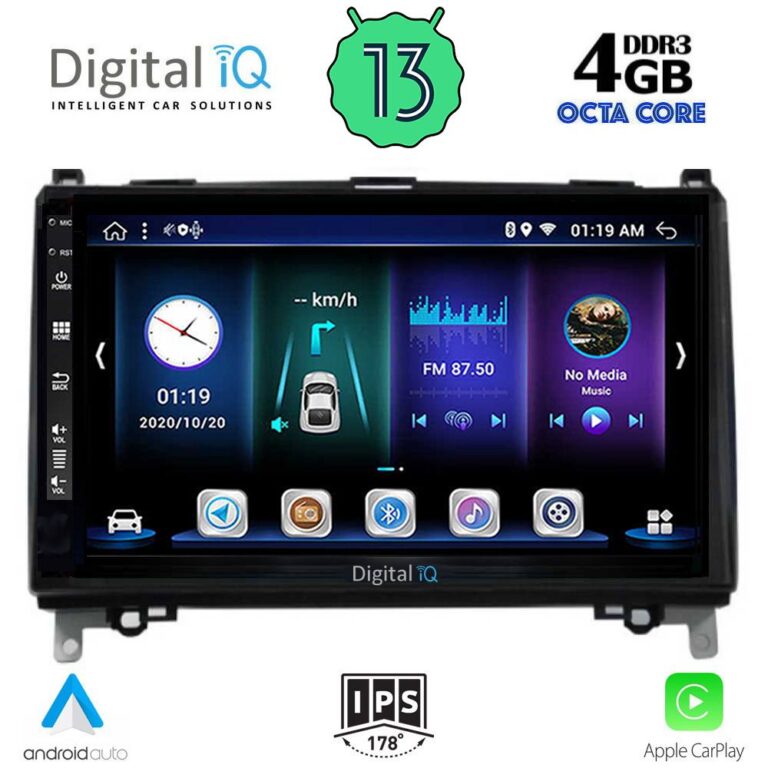 DIGITAL IQ BXD 6400_CPA (9inc) MULTIMEDIA TABLET for MERCEDES A – B -SPRINTER – VITO mod. 2007>