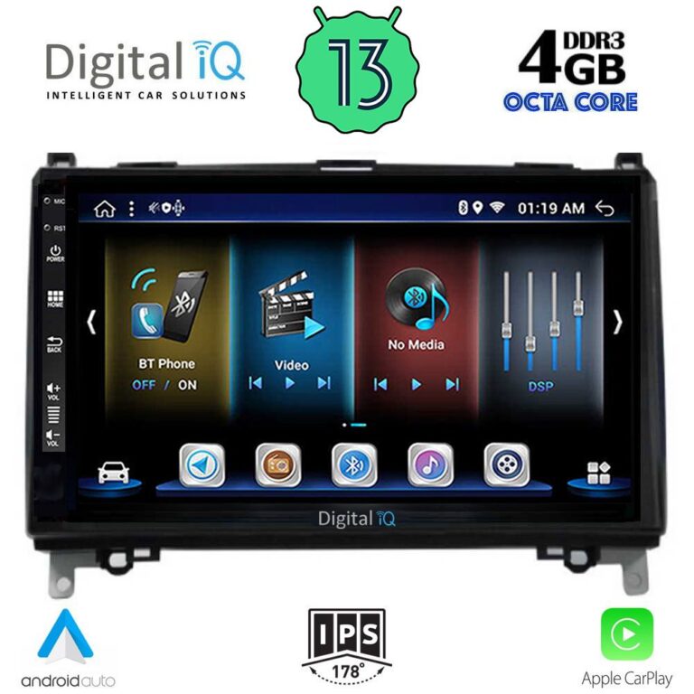 DIGITAL IQ BXD 6400_CPA (9inc) MULTIMEDIA TABLET for MERCEDES A – B -SPRINTER – VITO mod. 2007> - Image 2