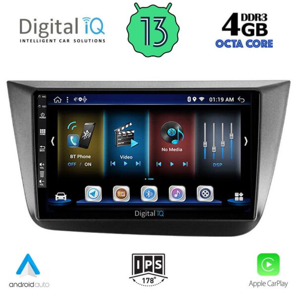 DIGITAL IQ BXD 6570_CPA (9inc) MULTIMEDIA TABLET for SEAT ALTEA mod. 2004-2015 - Image 2