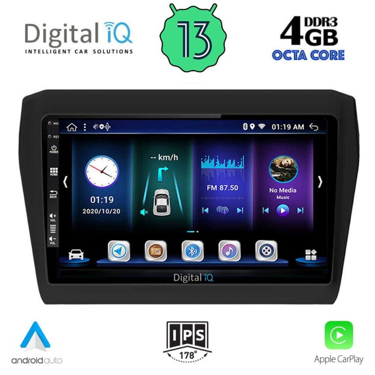 DIGITAL IQ BXD 6686_CPA (9inc) MULTIMEDIA TABLET for SUZUKI SWIFT mod. 2017>