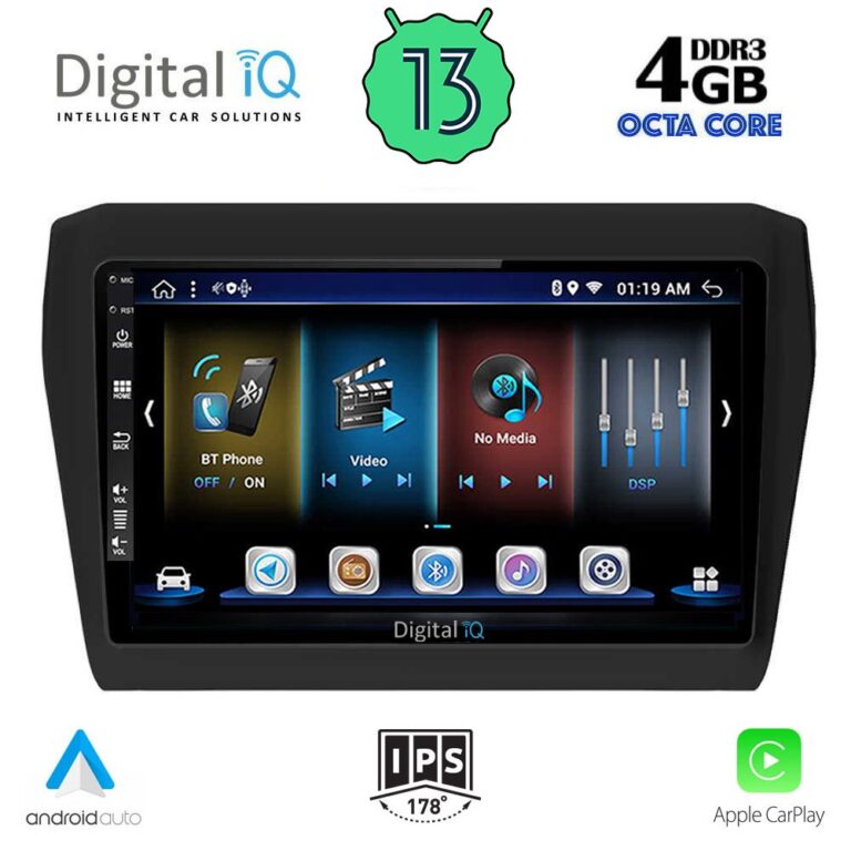 DIGITAL IQ BXD 6686_CPA (9inc) MULTIMEDIA TABLET for SUZUKI SWIFT mod. 2017> - Image 2