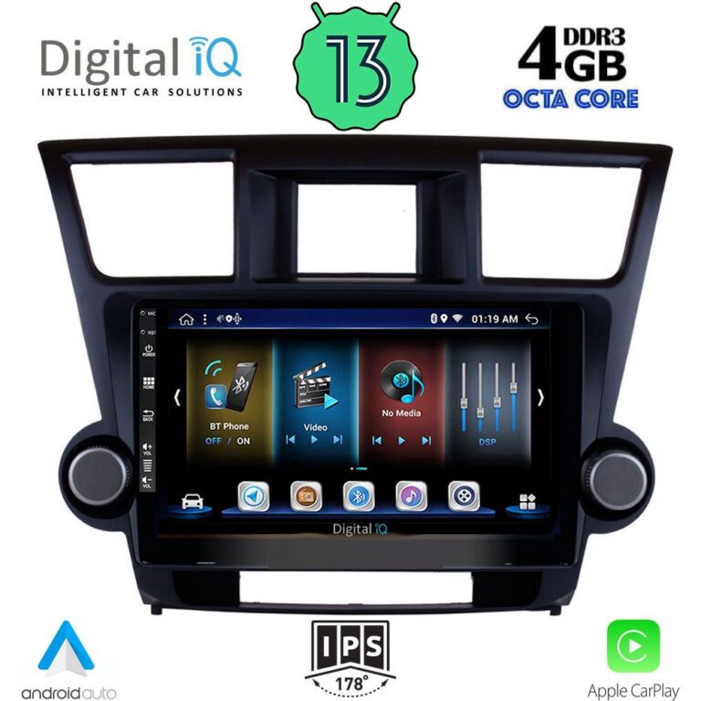 DIGITAL IQ BXD 6719_CPA (10inc) MULTIMEDIA TABLET for TOYOTA HIGHLANDER mod. 2008-2015 - Image 2