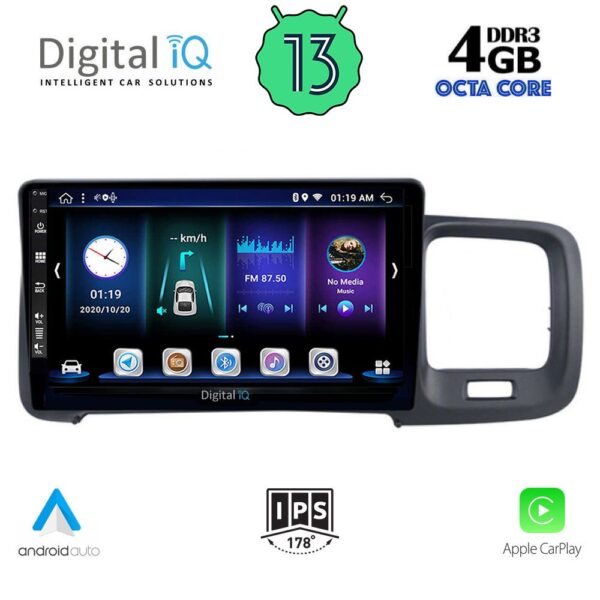 DIGITAL IQ BXD 6785_CPA (9inc) MULTIMEDIA TABLET for VOLVO S60 mod. 2010-2018