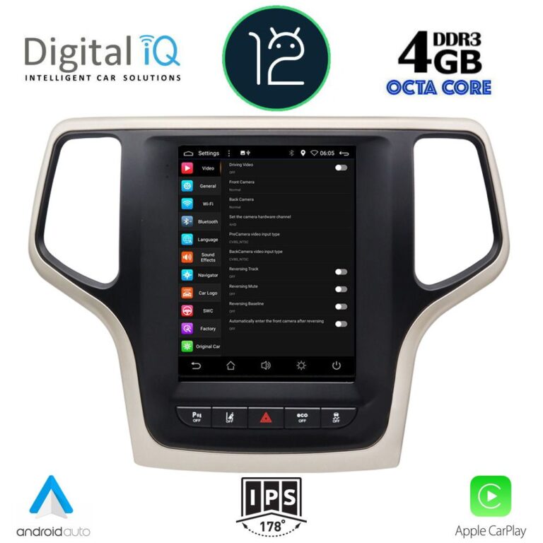 DIGITAL IQ BXD 6983_CPA TESLA STYLE for JEEP GRAND CHEROKEE mod. 2014-2019 - Image 2