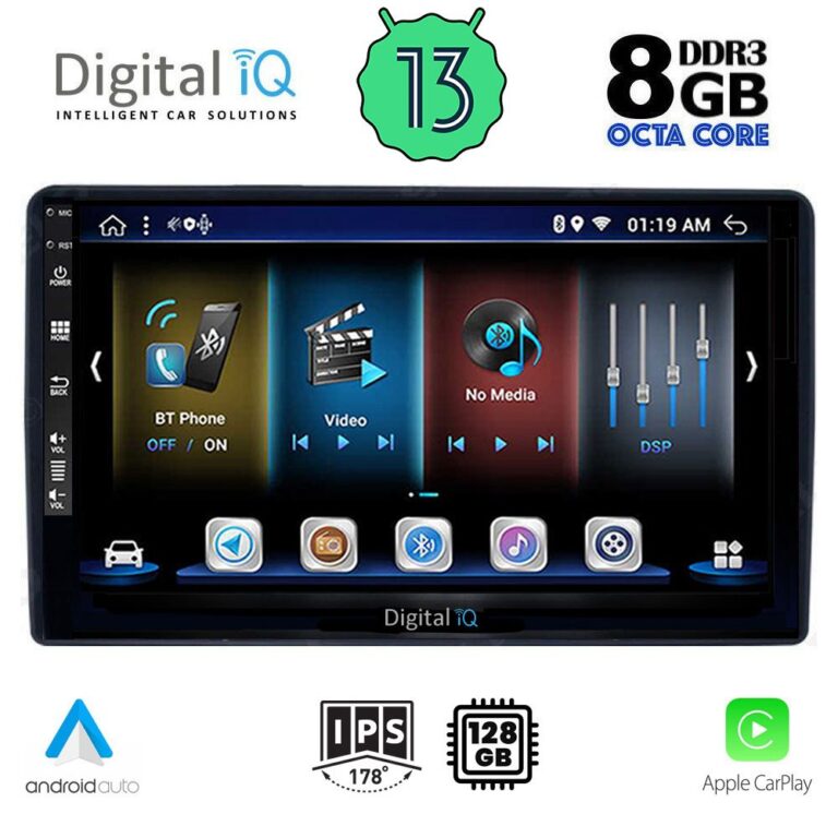 DIGITAL IQ BXD 8081_CPA (9inc) MULTIMEDIA TABLET for CITROEN – PEUGEOT mod. 2008-2018 - Image 2