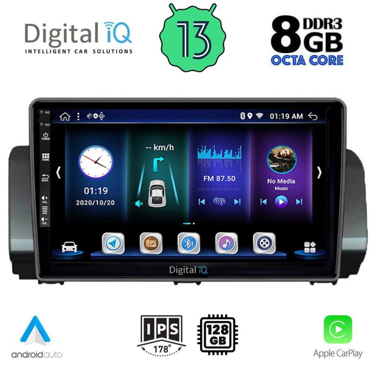 DIGITAL IQ BXD 8109_CPA (9inc) MULTIMEDIA TABLET for DACIA LOGAN - SANDERO - JOGGER mod. 2020>