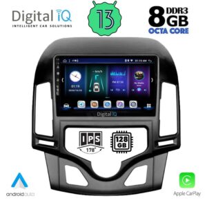 DIGITAL IQ BXD 8231_CPA CLIMA (9inc) MULTIMEDIA TABLET for HYUNDAI i30 mod. 2007-2012