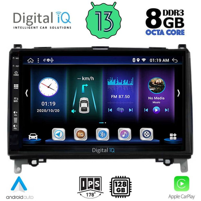 DIGITAL IQ BXD 8400_CPA (9inc) MULTIMEDIA TABLET for MERCEDES A – B -SPRINTER – VITO mod. 2007>