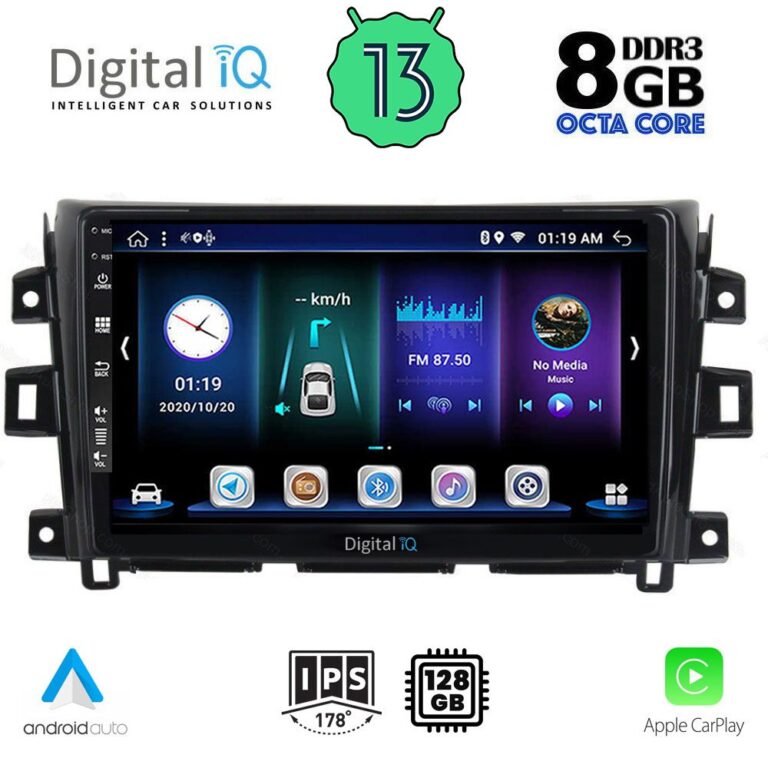 DIGITAL IQ BXD 8455_CPA (9inc) MULTIMEDIA TABLET for NISSAN NAVARA mod. 2016>