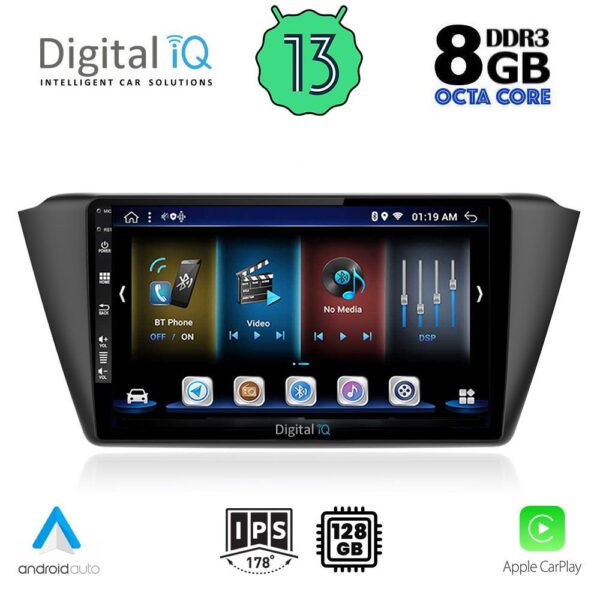 DIGITAL IQ BXD 8582_CPA (9inc) MULTIMEDIA TABLET for SKODA FABIA mod. 2015> - Image 2