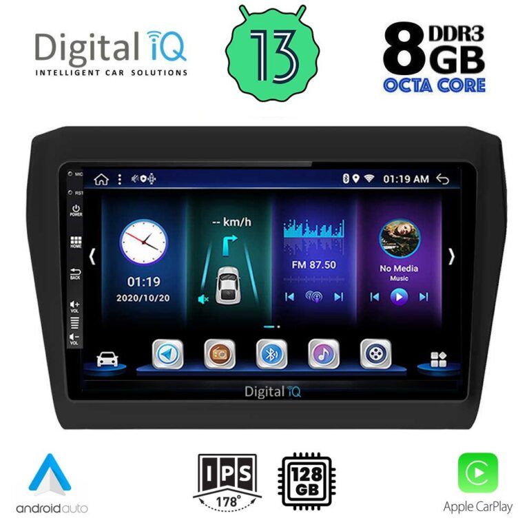 DIGITAL IQ BXD 8686_CPA (9inc) MULTIMEDIA TABLET for SUZUKI SWIFT mod. 2017>